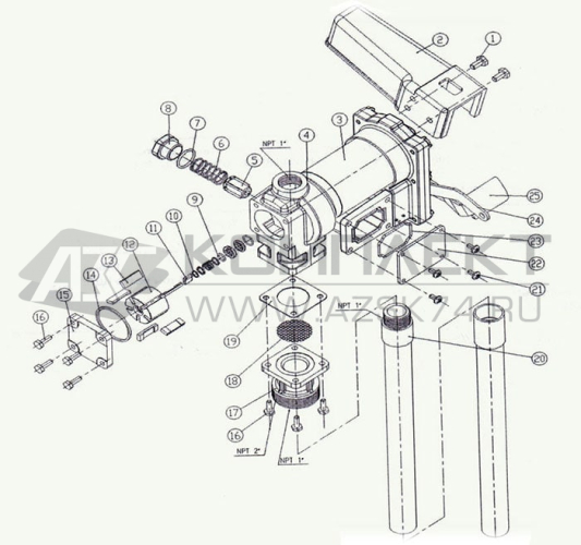 Комплект DYB-50 Комплект DYB-50