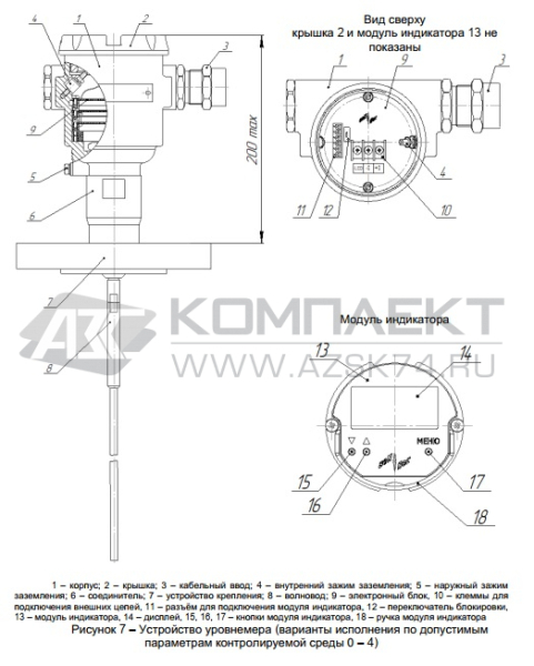 Уровнемер Сенс УМВ Уровнемер Сенс УМВ